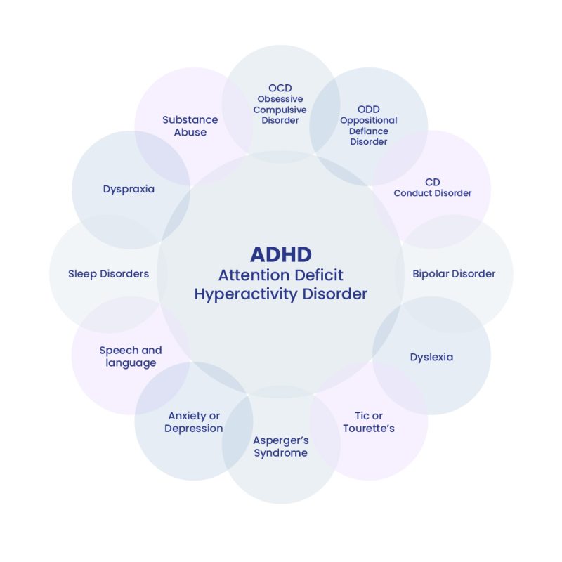 ADHD comorbidities overlap ADHD comorbidities overlap